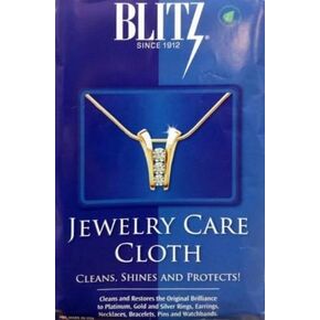 رعاية مجوهرات Blitz ، تطهير ، يضيء ويحمي القماش