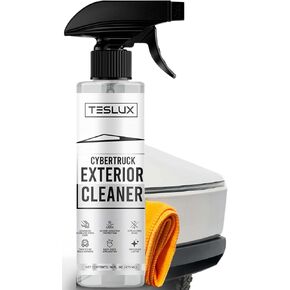 Exterior Waterless Cleaner for Tesla CyberTruck, Fingerprint & Dirt Remover, Waterless Spray, Spotless Stainless Steel Shine - Accessories for Tesla Cybertruck