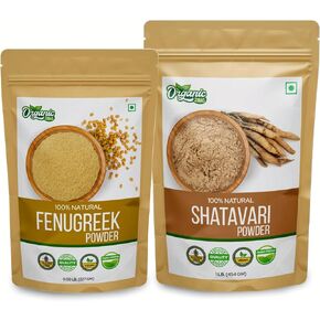 Shatavari- 454g & fenugreek مسحوق- 227g