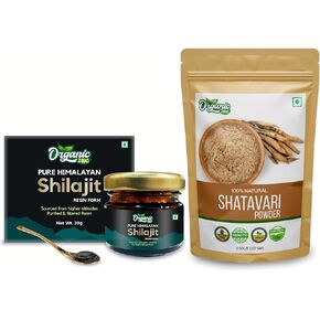 Shatavari Powder- 227g & Shilajit Resin- 20g