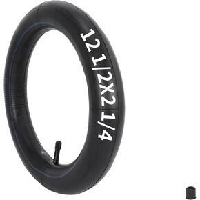 RUTU 12.5 x 2.25 (12 1/2" x2 1/4") Inner Tube with Straight Valve for Razor Pocket Bella, Betty, Bistro, Daisy, Schwinn, Stroller Front Tire, Gas and Electric Scooters