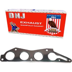 DNJ EG162 Exhaust Manifold Gasket Set for 2004-2012 Mitsubishi Eclipse, Galant, Lancer 2.4L L4 16V SOHC 2400cc