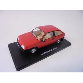 OPO 10 - سيارة مصغرة قابلة للتحصيل 1/24 متوافقة مع Lada Samara 2108 (1984) VQR29