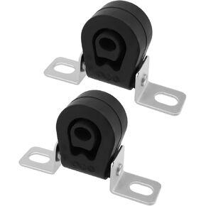 2pcs Exhaust Rubber Bracket Hanger Mounting Part 1H0253144 1H0253144C Compatible with VW T4 1990-2003 Compatible with Seat Cordoba 1993-2002