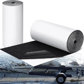 12 in x 20 ft Boat Trailer Bunk Waterproof Carpet with Adhesive Bunk Carpet with Backside Adhesive