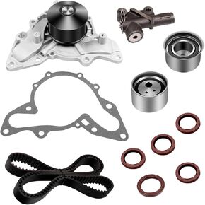 ECCPP Timing Belt Kit with Water Pump Compatible 2003 2004 2005 2006 For Kia Sorento V6 3.5L TCKWP323A TS26323 146-1130 25100-39802