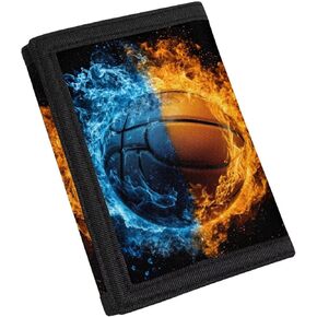 Chameleon Boy Wallets for Kids 4-6 Funny Change Wallet with Card Slots Personalized Trifold Wallet with RFID Blocking Children Aesthetic Accessory
