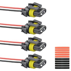 OEM 9006 HB4 أنثى محول تسخير المقبس 6 "الأسلاك الأسلاك متوافقة