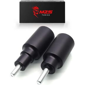 MZS Motorcycle Frame Sliders ، No Cut Halling Crash Guards Kits Black متوافق مع YZF R1 2015-2024 / YZF R1M 2015-2024 / MT10 FZ10 2017-2024 / MT10 SP 2022-2024