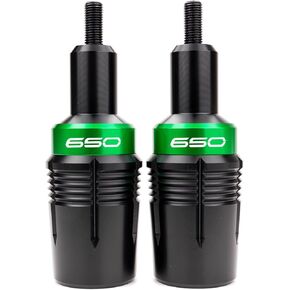 انزلاقات إطار الدراجات النارية تحطم حامية وسادة السقوط حماية متتالية مع Ninja 650 KRT 2025 Ninja650 EX650 2017-2023 2024 2025 Z650 RS Z 650 (Red)
