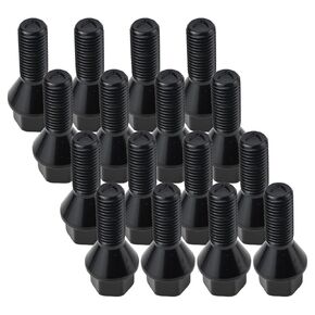 MUNIK 12x1.5 Wheel Hub Screws for Mini 2003-2010 R50 R53 R56 R52 for BMW 2000-2015 1,3,5,6,X1,X5,Z4 Series Peat# 36136781150 36130141574 36131095390 36131122158 36131126014