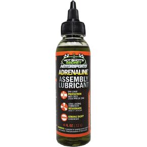 Hot Shot's Secret Adrenaline Assembly Lubricant for Engines 4oz. Dry Start Protection, Long Lasting Corrosion Resistance Gasoline & Diesel Engine Assembly Lube with Strong Tacky Adherence
