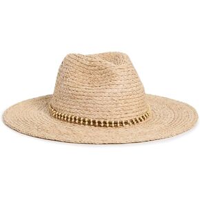 Hat Attack Women's Raffia Braid Continental Hat