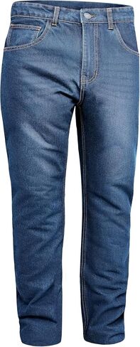 GREAT BIKERS GEAR - Men Engineered Protective Jeans Aramid Lining Motorcycle Biker Trousers Reinforced Protection Lining Knee in Saudi Arabia