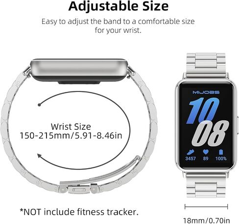Strap Compatible with Samsung Galaxy Fit 3 SM-R390 Bands for Women Men, Sport Straps Replacement Wristband Accessories for Samsung Galaxy Fit3 in Saudi Arabia