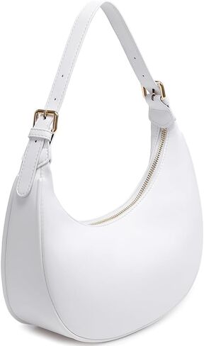 Fashion Small Crescent Underarm Shoulder Bag for Women Trendy Purse Hobo Handbags Clutch Crossbody Bag in Saudi Arabia