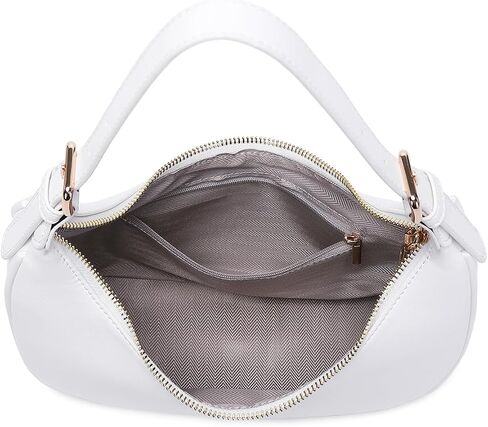 Fashion Small Crescent Underarm Shoulder Bag for Women Trendy Purse Hobo Handbags Clutch Crossbody Bag in Saudi Arabia