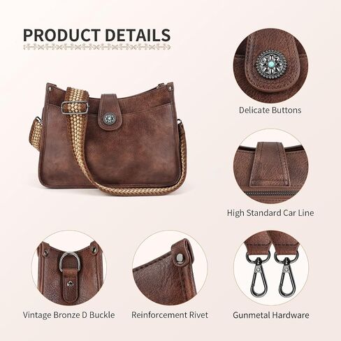 APHISON Crossbody Bags For Women Trendy, Leather Hobo Handbag Crossbody Purses Shoulder Bucket Bag with 2 Strap in Saudi Arabia