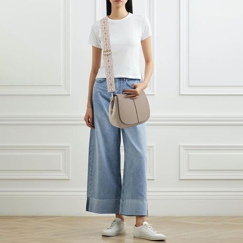 Vegan Leather Hobo Purses, Crossbody Bags for Women, Shoulder Handbags with Wide Strap in Saudi Arabia