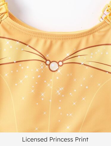 Disney Princess Girls Swimsuit Two-Piece Tankini Set Cute Bathing Suit for Beach, Pool, and Birthday Parties in Saudi Arabia