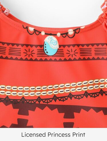 Disney Princess Girls Swimsuit Two-Piece Tankini Set Cute Bathing Suit for Beach, Pool, and Birthday Parties in Saudi Arabia