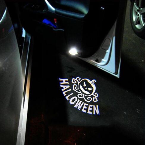 2 PCS LED Car Door Logo Lights Compatible for Sienna 2021-present Courtesy Projector Laser Welcome Light Puddle Lamp Easy Installation Car Accessories (Side) in Saudi Arabia