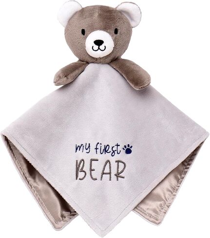 مجموعة هدايا بيبي ستارترز المكونة من قطعتين من لعبة سناجل بادي القطيفة وبطانية أطفال قطيفة، دمية ماي فيرست وطباعة زهور، وردي (76.2 سم × 91.44 سم) in Kuwait