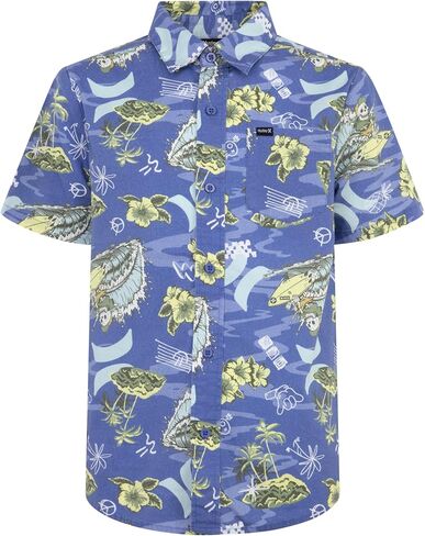 Hurley Boys' Woven Button Down Shirt in Saudi Arabia