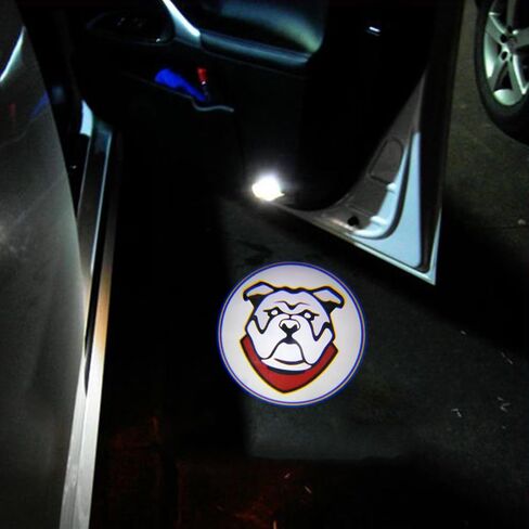 akarin 2Pcs Door Lights Logo for Mi ni r55 r56 r57 r58 r59 r60 r51 f54 f56 f55 f57 f60 f65 u25 Puddle Lights Car Door Logo Lights Projector Courtesy LED Ghost Shadow Lamps Accessories (r55) in Kuwait
