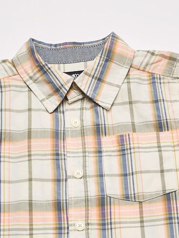 OshKosh B'Gosh Boys Short Sleeve Woven Buttonfront Shirt in Saudi Arabia