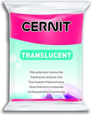 Cernit Transparant Clay 56g, 7 x 5.5 x 1.5 cm, Night Clow in Kuwait