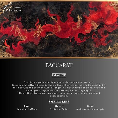 غرفة باكارات ورذاذ الكتان | عطر طويل الأمد ضباب | النسيج الممتاز المعطر والهواء المعطر للمنزل والسيارات والمكتب (8 أوقية) | الرائحة Eliminator | صنع في الولايات المتحدة | ساحر روج in Kuwait