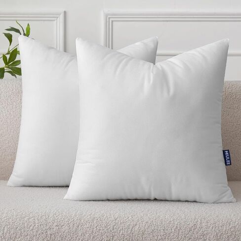 MIULEE Pillow Insert 12x20 Inch, Decorative Rectangle Throw Pillow Insert, Premium Fluffy Pillow Forms Stuffer for Sofa Couch Living Room in Kuwait