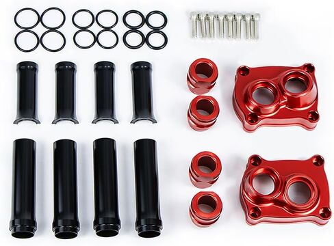 Pushrod Cover Lifter Block Cover For Harley Twin Cam Street Glide Road King Electra Glide Tri Ultra Dyna Fit Street Bob Softail Fatboy 99-17 (Touring 17-23 Softail 18-23） in Saudi Arabia