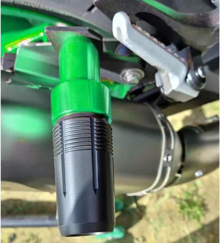 Motorcycle Exhaust Slider Compatible with Ninja 500 2025 2024 Z500 Z400 Ninja 400 2018-2023 2024 2025 ZX-4RR ZX4R Falling Protection Crash Pad in Saudi Arabia