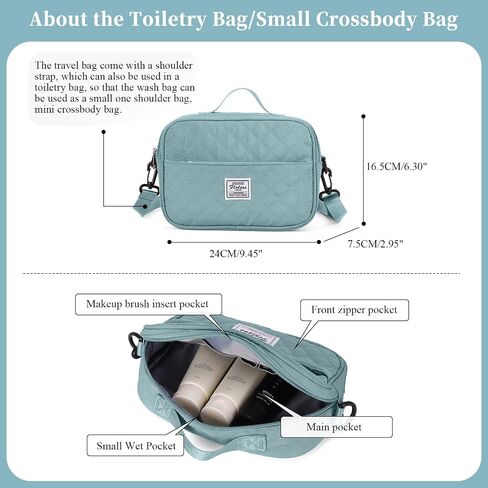 Travel Bag for Women, Overnight Duffel Weekender Bag with Toiletry Bag,Gym Bag with Wet Pocket,Personal Item Carry On Bag in Saudi Arabia