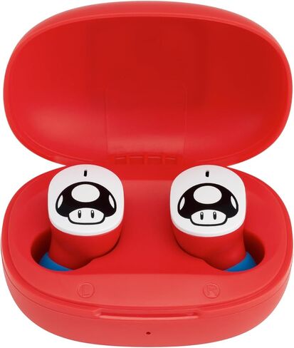 eKids Pokemon Pikachu Wireless Earbuds with Microphone, Bluetooth Earbuds with Charging Case for Ear Buds, Designed for School, Home, or Travel in Kuwait