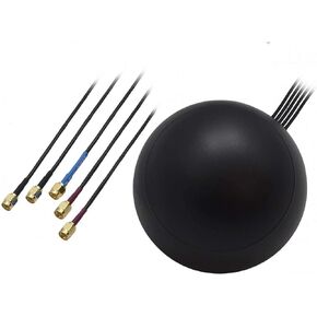 Teltonika PR1KCO28 GNSS/LTE MIMO/Wi-Fi MIMO Antenna Combo; Compatible with RUT241, RUT200, RUT240, RUT951, RUTX09, RUT955,RUT956, RUT950, RUTX11, RUTX14, RUTX12, RUTXR1, RUTX10, and RUT360 Routers