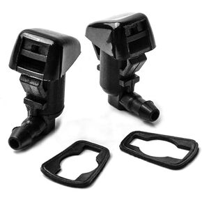Front Windshield Washer Nozzles - for 2011-2015 Ford F250 F350 F450 F550 Super Duty Replaces OEM # BC3Z-17603-A BC3Z17603A, Spray Jet Kit (pack of 2)