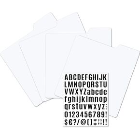 12 Inches LP Divider with Alphabet Labels, 12" 33 RPM Record Divider, Vinyl Record Dividers A-Z