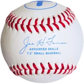 TANNER Tee Small Baseballs Mini Baseballs for Hand Eye Coordination | Softball and Baseball Training Balls | 1 Dozen Mini Baseball Balls with Real Leather Cover, Hitting and Fielding