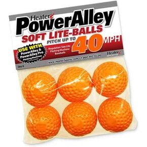 Heater Sports PowerAlley Soft Lite-Balls (6 Pack)