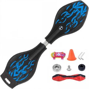 Rip Stick Skateboard, Compact and Lightweight Ripstick Deluxe Junior Caster Board in Amazing 13 Color, with Illuminating Wheels and 360 Degree Casters for More Excitement and Fun for Kids Adults