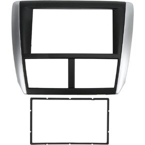 Car Dash audio Fascia, Fydun 2DIN DVD Panel Frame Navigation Trim Dashboard audio Frame Replacement for Subaru Forester Impreza
