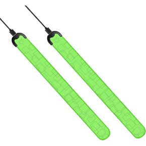 LED Armband Rechargeable, 2 PCS 2024 Version LED Armbands for Night Running Cycling Walking Jogging, High Reflective Running Gear Adjustable Light Up Bands for Men Women and Kids