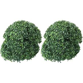 Office Decor Office Decor Boxwood Topiary Balls Artificial Topiary Hanging Boxwood Plant Greenery for Wedding Party Indoor Outdoor Decoration 23cm Christmas Tree Christmas Tree