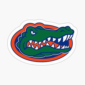 Florida Gators Sticker - Sticker Graphic - Waterproof - Fade Resistant Die Cut
