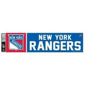 WinCraft NHL New York Rangers WCR13342613 Bumper Strip, 3" x 12"