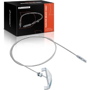 A-Premium Intermediate Side Parking Brake Cable Assembly Compatible with Ford Models: F-350 Super Duty, F-450 Super Duty, F-550 Super Duty, 2000-2004 - Replace # F81Z2A793GA