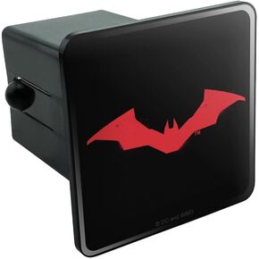 to The Batman Tow Trailer Hitch Cover Plug Insert
